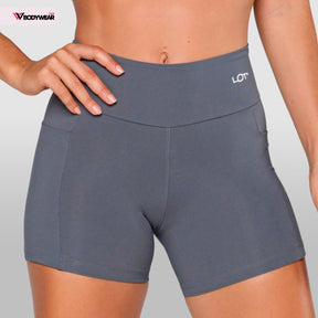 Short Esportivo Poliamida Básico com Bolso