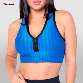 Top 3D para academia/moda fitness/esporte/Ofeta