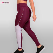 Calça Legging Fitness Detalhe Em Tule